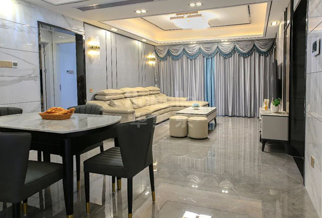 86平現(xiàn)代風(fēng)二居室，這樣裝好看耐用不易過時，戶型質(zhì)感更是拉滿